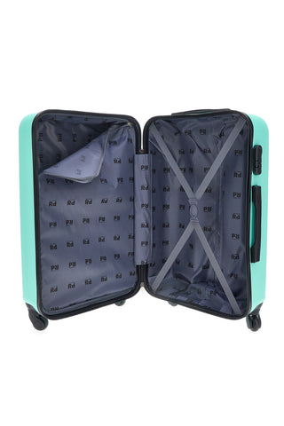 REDOLZ Valigia Rigida Essentials 100L - Verde Acqua, 53x28x75cm, Ruote Girevoli - Foto 13