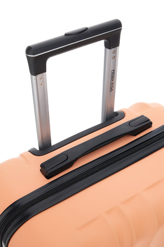 Trolley medio arancione rigido con ruote multidirezionali Prima Riga PR158/M