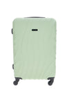 Trolley medio verde rigido con ruote multidirezionali Prima Riga PR158/M