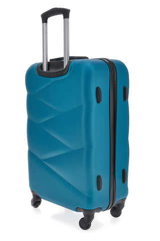 Smaragdgrüner mittelgroßer Hartschalenkoffer mit Schwenkrollen INDIGENO METROPOLITANO 146/M