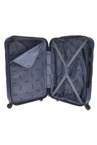 Mittelblauer Hartschalenkoffer mit Lenkrollen INDIGENO METROPOLITANO 146/M