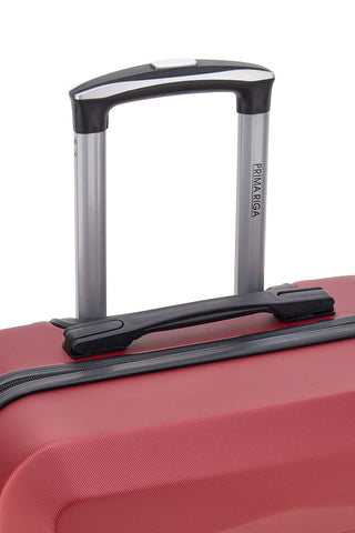 Hartschalenkoffer in Burgund mit Zahlenschloss Prima Riga 138 M