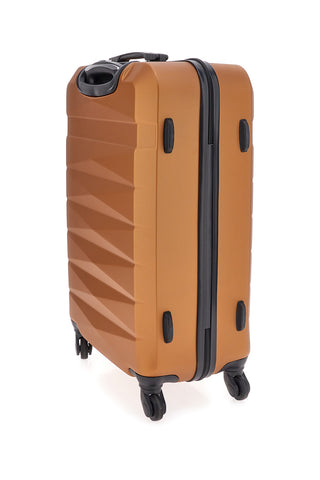 Valigia rigida bronzo con chiusura a combinazione Prima Riga 138 M