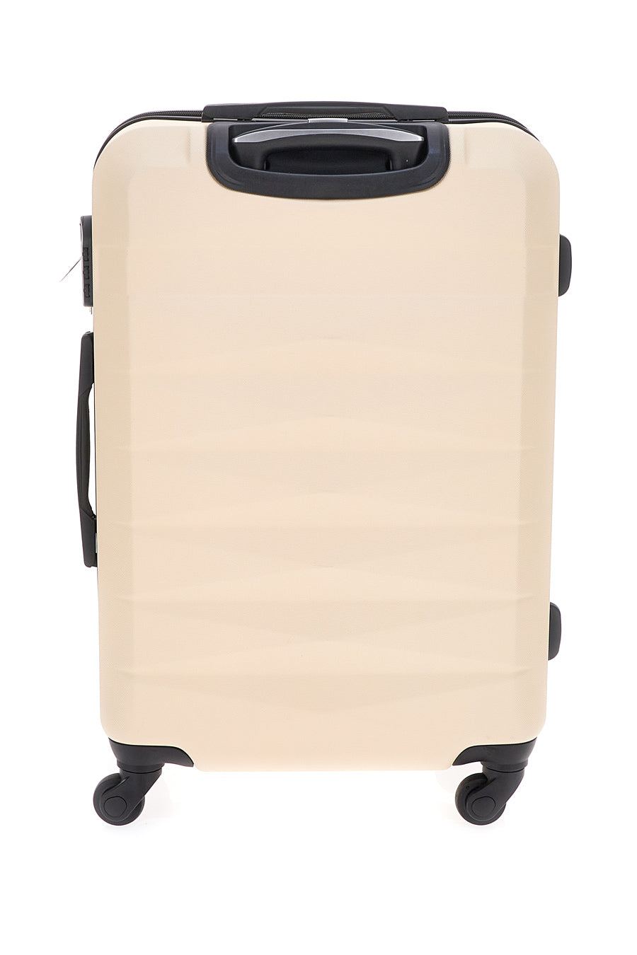 Valigia rigida panna con chiusura a combinazione Prima Riga 138