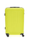 Valigia rigida giallo con chiusura TSA INDIGENO Metropolitano 139/M