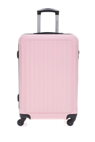 Indigeno Metropolitano 139/M Pink Hartschalen-Trolley mit TSA-Schloss