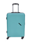 Mittlerer türkisfarbener Trolley mit Hartschale und TSA-Schloss Indigeno metropolitano 141/M