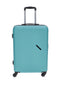 Mittlerer türkisfarbener Trolley mit Hartschale und TSA-Schloss Indigeno metropolitano 141/M