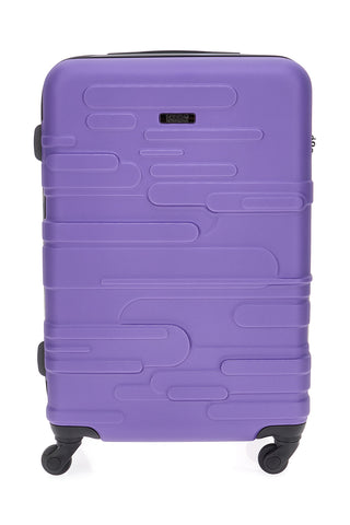 Indigeno Metrolitano 177/G 4-Rad TSA-zertifizierter Hartschalen-Trolley, lila