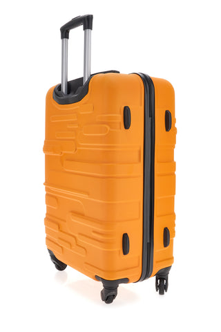 Indigeno Metropolitano 177/M 4-Rad TSA-zertifizierter Hartschalen-Trolley in Orange