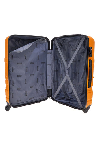 Trolley arancione rigido TSA 4 ruote Indigeno Metropolitano 177/P