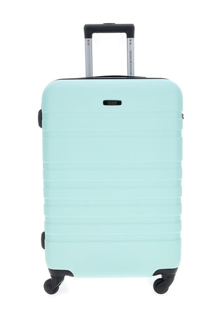 Großer blauer Hartschalen-Trolley mit TSA-Schloss Indigeno Metropolitano 178/G