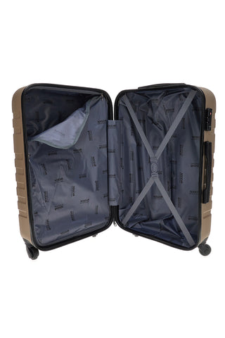 Trolley rigido champagne grande con chiusura TSA Indigeno Metropolitano 178/G