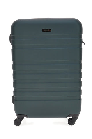 Großer petrolgrüner Hartschalen-Trolley mit TSA-Schloss Indigeno Metropolitano 178/G