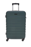 Trolley rigido verde petrolio piccola con chiusura TSA Indigeno Metro 178/P