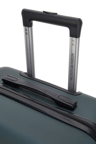 Trolley rigido verde petrolio piccola con chiusura TSA Indigeno Metro 178/P