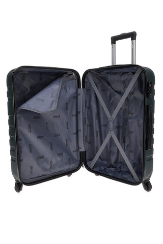 Trolley rigido verde petrolio piccola con chiusura TSA Indigeno Metro 178/P