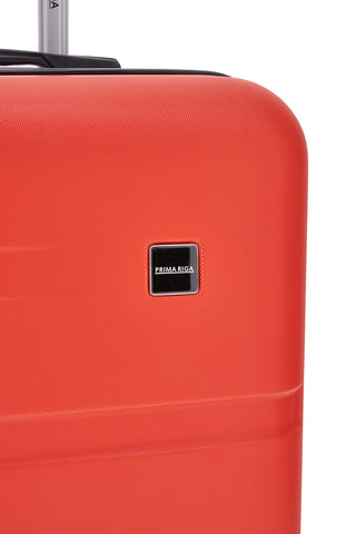 Trolley rosso rigido 4 ruote Prima Riga PR143/G