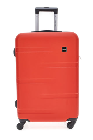 Trolley rosso rigido 4 ruote Prima Riga PR143/P