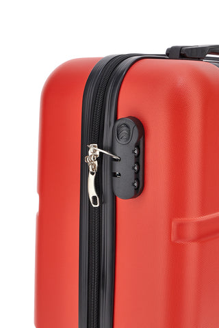 Trolley rosso rigido 4 ruote Prima Riga PR143/P