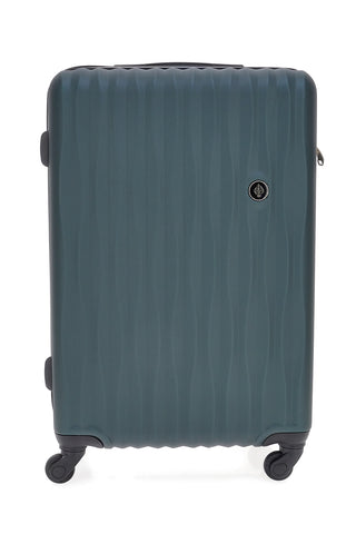 Großer grüner Hartschalen-Trolley mit multidirektionalen Rädern 2T2L 175/G