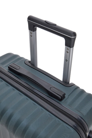 Großer grüner Hartschalen-Trolley mit multidirektionalen Rädern 2T2L 175/G