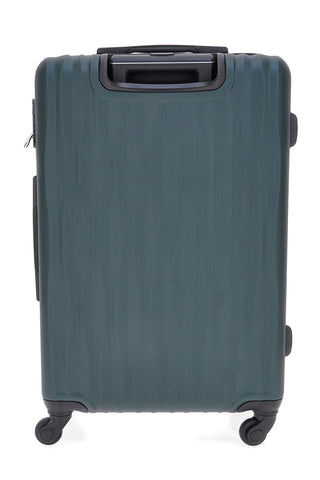 Mittelgrüner Hartschalen-Trolley mit multidirektionalen Rollen 2T2L 175/M