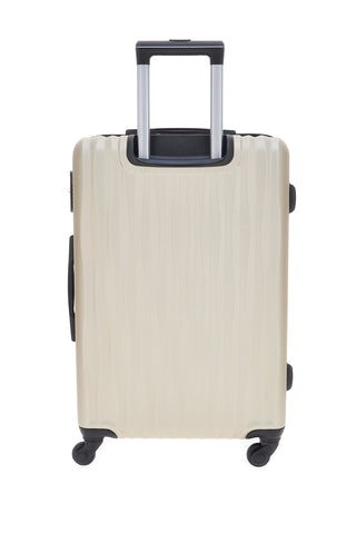 Mittelgroßer Champagner-Trolley mit Hartschalenkoffer und multidirektionalen Rollen, 2T2L 175/M