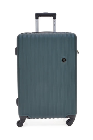 Kleiner grüner Hartschalen-Trolley mit multidirektionalen Rädern 2T2L 175/P