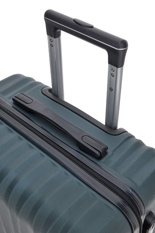 Kleiner grüner Hartschalen-Trolley mit multidirektionalen Rädern 2T2L 175/P