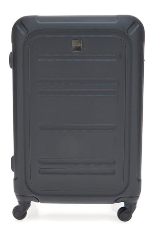 Großer schwarzer Hartschalen-Trolley mit Schwenkrädern Prima Riga PR161/G