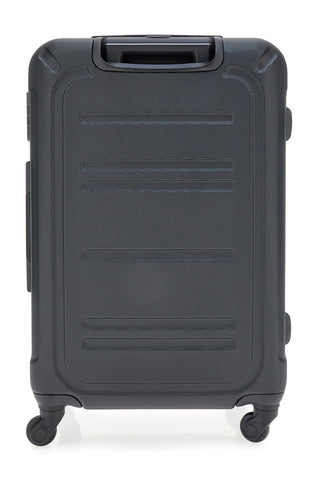 Großer schwarzer Hartschalen-Trolley mit Schwenkrädern Prima Riga PR161/G