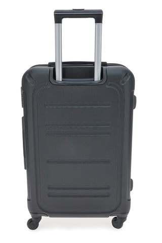 Trolley piccolo nero rigido con ruote piroettanti Prima Riga PR161/P