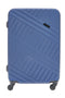 Trolley grande blu rigido con ruote piroettanti Prima Riga PR162/G