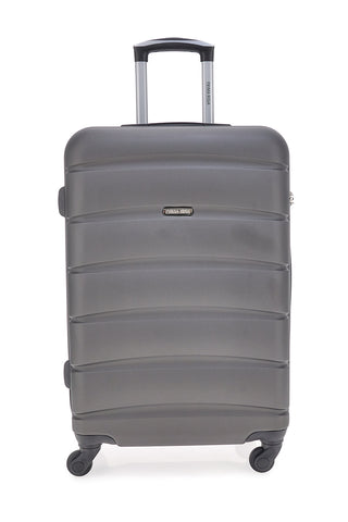 Grauer Hartschalenkoffer, mittelgroß Prima riga PR165/M