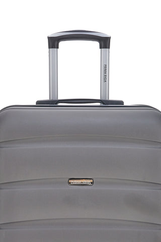 Grauer Hartschalenkoffer, mittelgroß Prima riga PR165/M