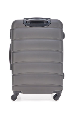 Grauer Hartschalenkoffer, mittelgroß Prima riga PR165/M