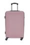 Valigia rigida rosa da cabina con ruote girevoli Prima riga PR166/P