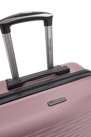Valigia rigida rosa da cabina con ruote girevoli Prima riga PR166/P