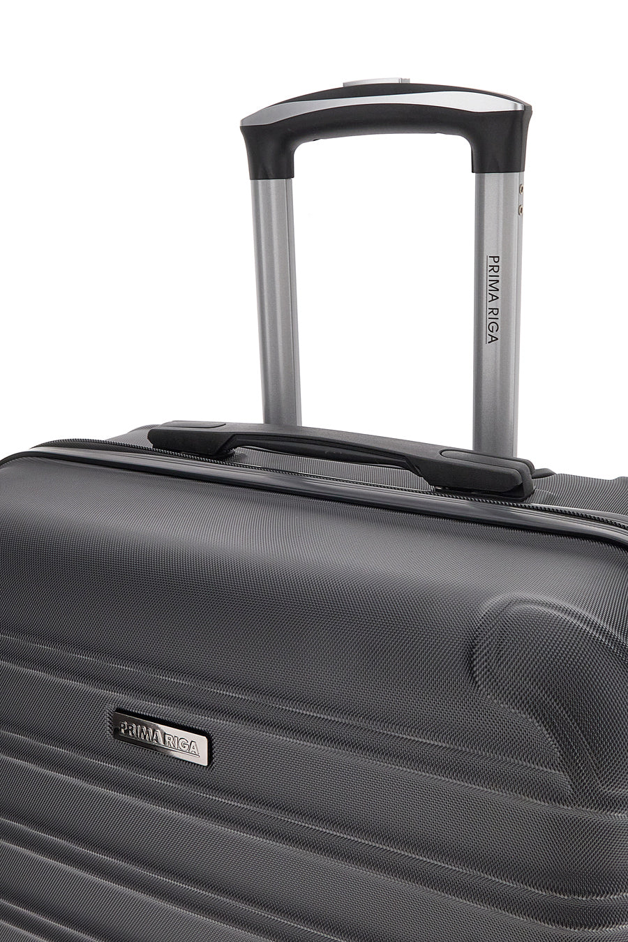 Valigia Rigida Extra Large LuggageX Grigia 30'' - Leggera Con 4 Ruote Girevoli 360°