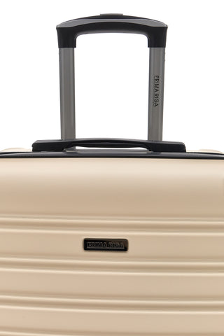 Weißer Hartschalen-Koffer mit Drehrollen Prima riga PR167/P