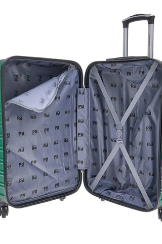 Grüner Hartschalenkoffer mit Drehrollen Prima riga PR167/P