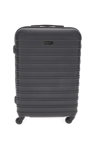 Valigia rigida nera con ruote girevoli Prima riga PR167/G