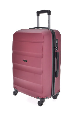 Kleiner burgunderfarbener Trolley mit 4 Rädern und Teleskopgriff Indigeno INDIGENO180/P