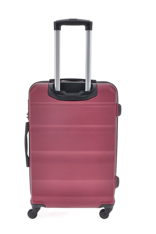 Kleiner burgunderfarbener Trolley mit 4 Rädern und Teleskopgriff Indigeno INDIGENO180/P