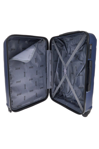 Kleiner blauer Trolley mit 4 Rädern und Teleskopgriff Indigeno INDIGENO180/P