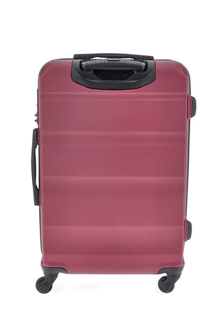 Trolley medio burgundy con 4 ruote e manico telescopico Indigeno INDIGENO180/M