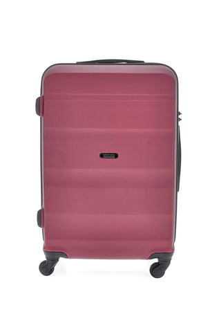 Trolley medio burgundy con 4 ruote e manico telescopico Indigeno INDIGENO180/M