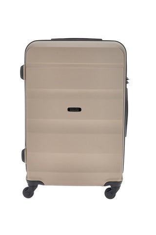 Trolley medio champagne con 4 ruote e manico telescopico INDIGENO180/M