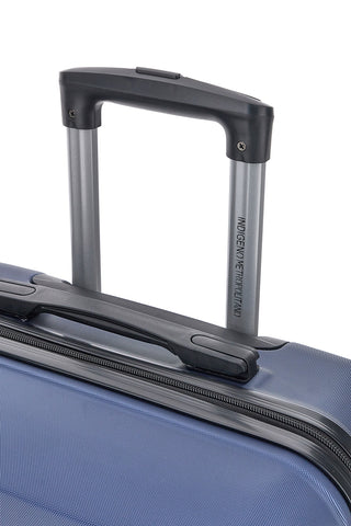 Großer blauer Trolley mit 4 Rädern und Teleskopgriff Indigeno INDIGENO180/G